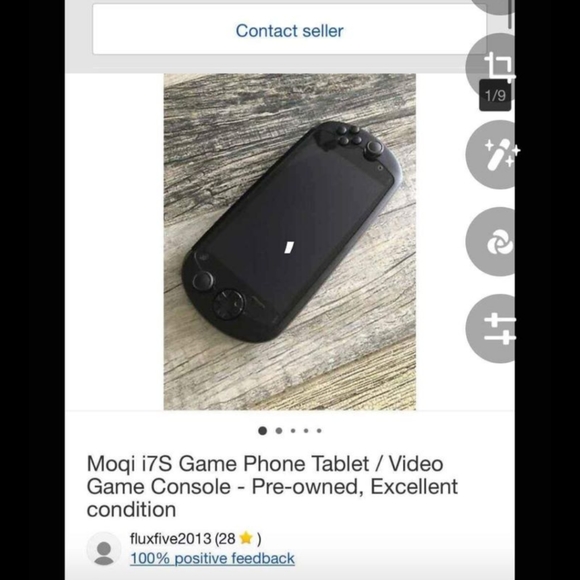 Moqi i7S Game Phone Tablet / Video Game Console - Pre-owned, Excellent condition - Picture 1 of 10